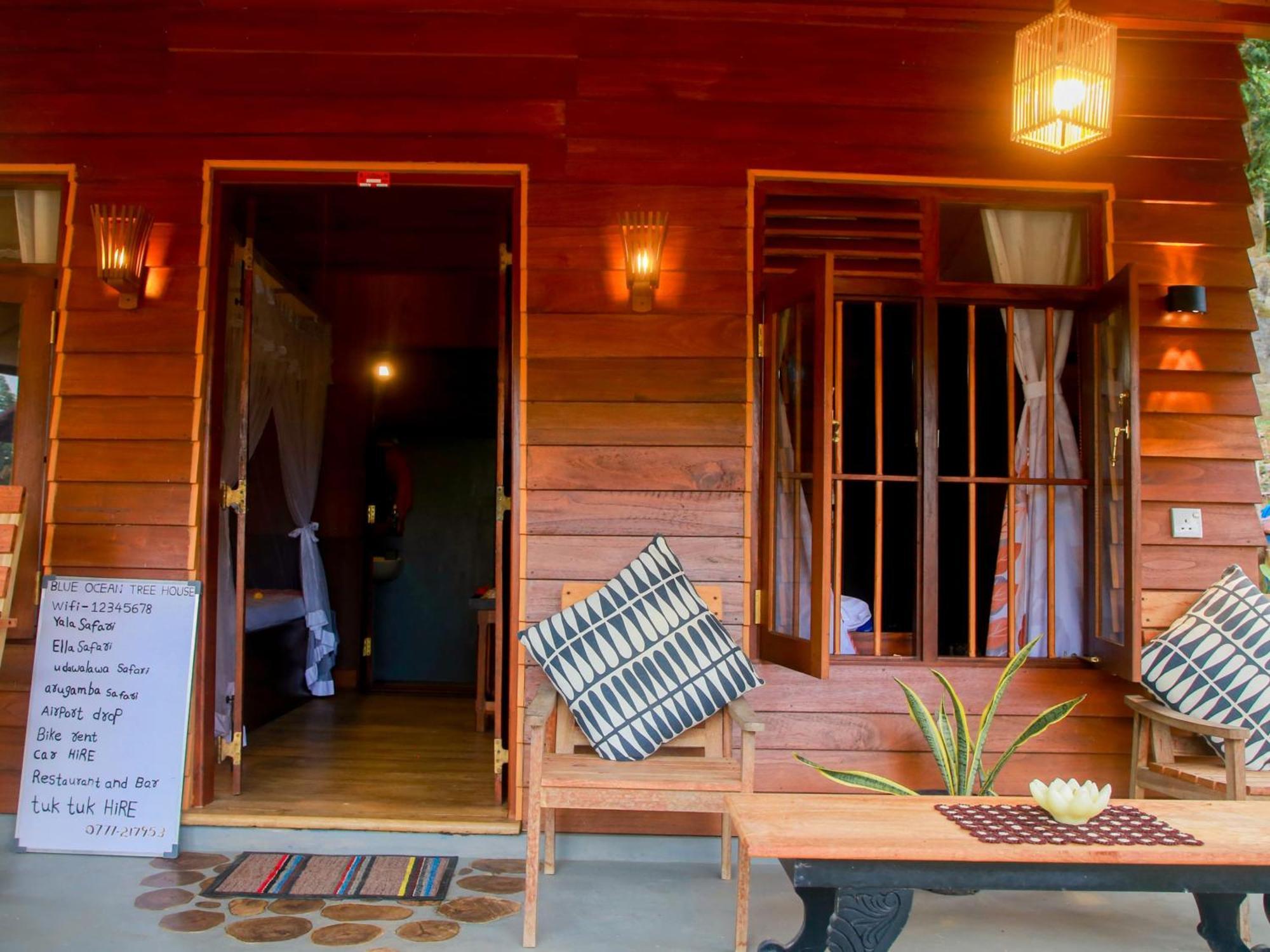 Villa Blue Ocean Tree House Hiriketiya à Dikwella Extérieur photo